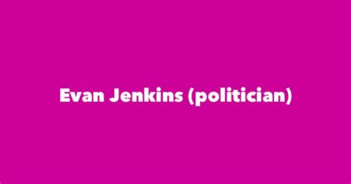 Evan Jenkins (politician)