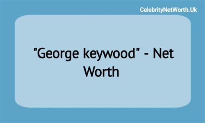 George Keywood Net Worth