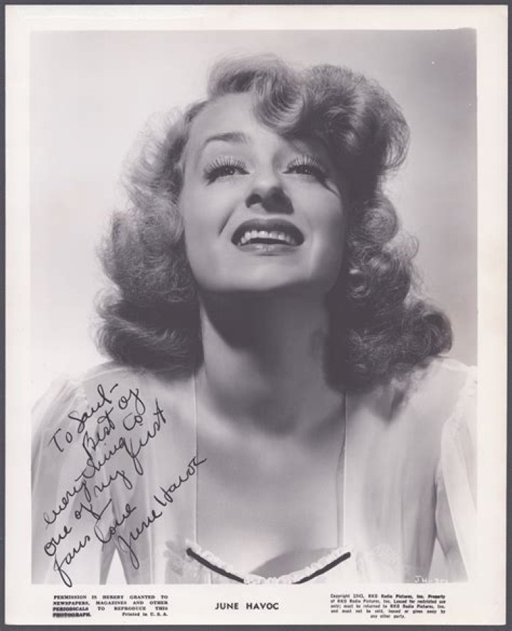 June Havoc Net Worth