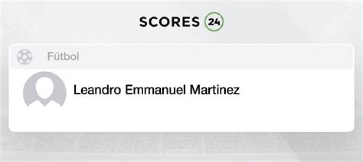Leandro Emmanuel Martinez