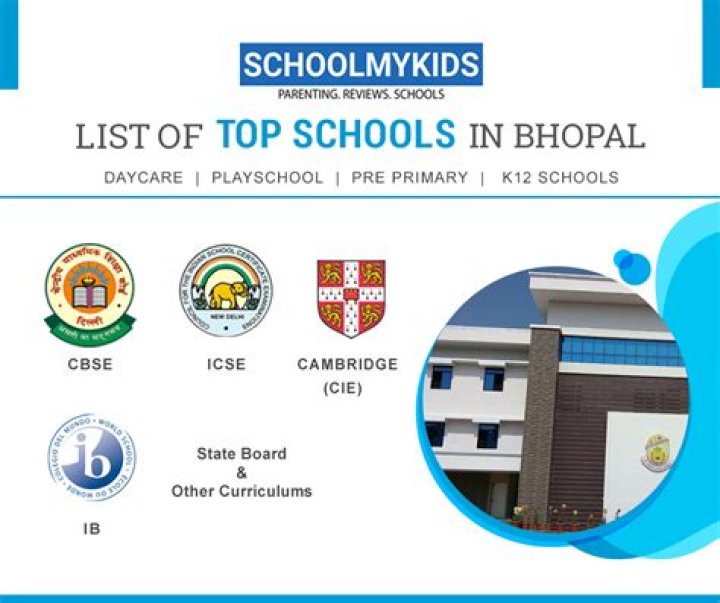Top CBSE Schools in Bhopal|Best|List|10|Boys|Girls|Review 2022 - 2023